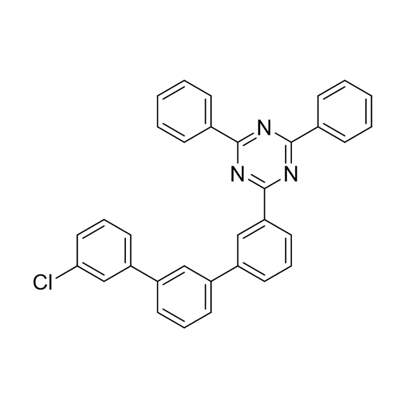 1,3,5-Triazin, 2-(3''-chlor[1,1':3',1''-terfenyl]-3-yl)-4,6-difenyl-