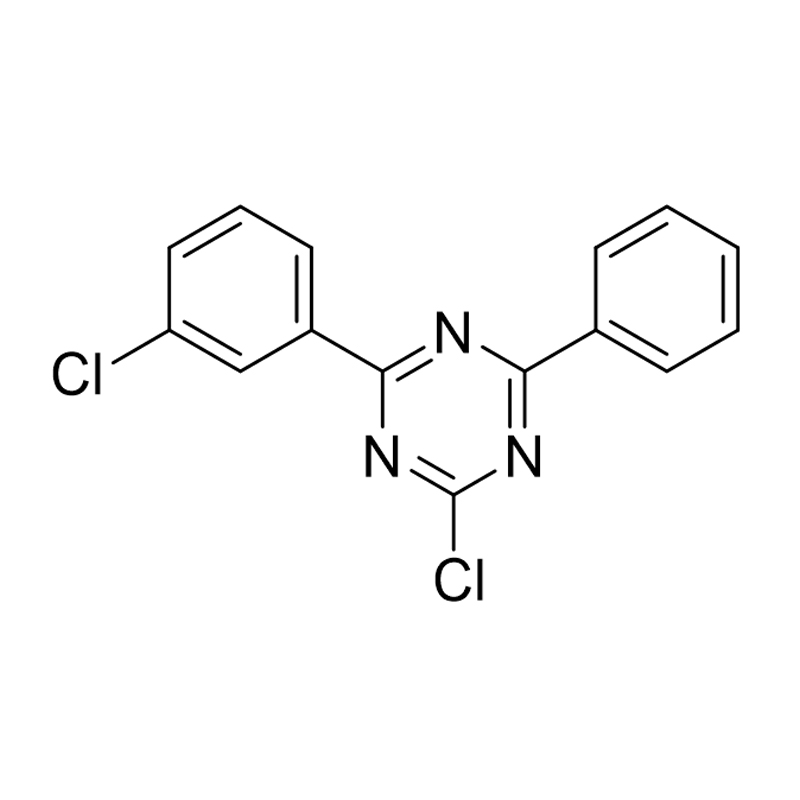 2-chlor-4-(3-chlorfenyl)-6-fenyl-[1,3,5]triazin