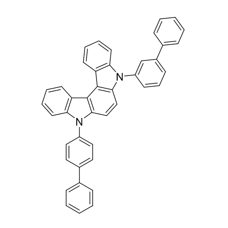 Indolo[2,3-c]karbazol, 5-[l,l'-bifenyl]-3-yl-8-[l,l'-bifenyl]-4-yl-5,8-dihydro-