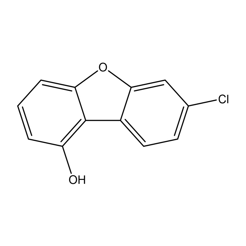 1-dibenzofuranol, 7-chlor-