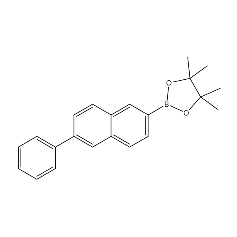 1,3,2-dioxaborolan, 4,4,5,5-tetramethyl-2-(6-fenyl-2-naftalenyl)-