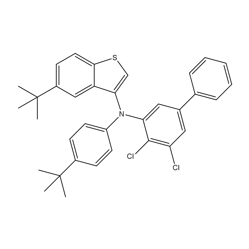 Benzo[b]thiofen-3-amin, N-(4,5-dichlor[1,1'-bifenyl]-3-yl)-5-(1,1-dimethylethyl)-N-[4-(1, 1-dimethylethyl)fenyl]-