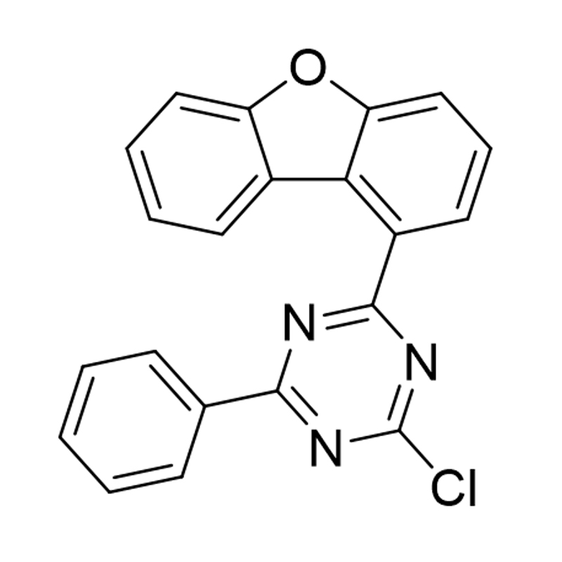 1,3,5-triazin,2-chlor-4-(1-dibenzofuranyl)-6-fenyl-